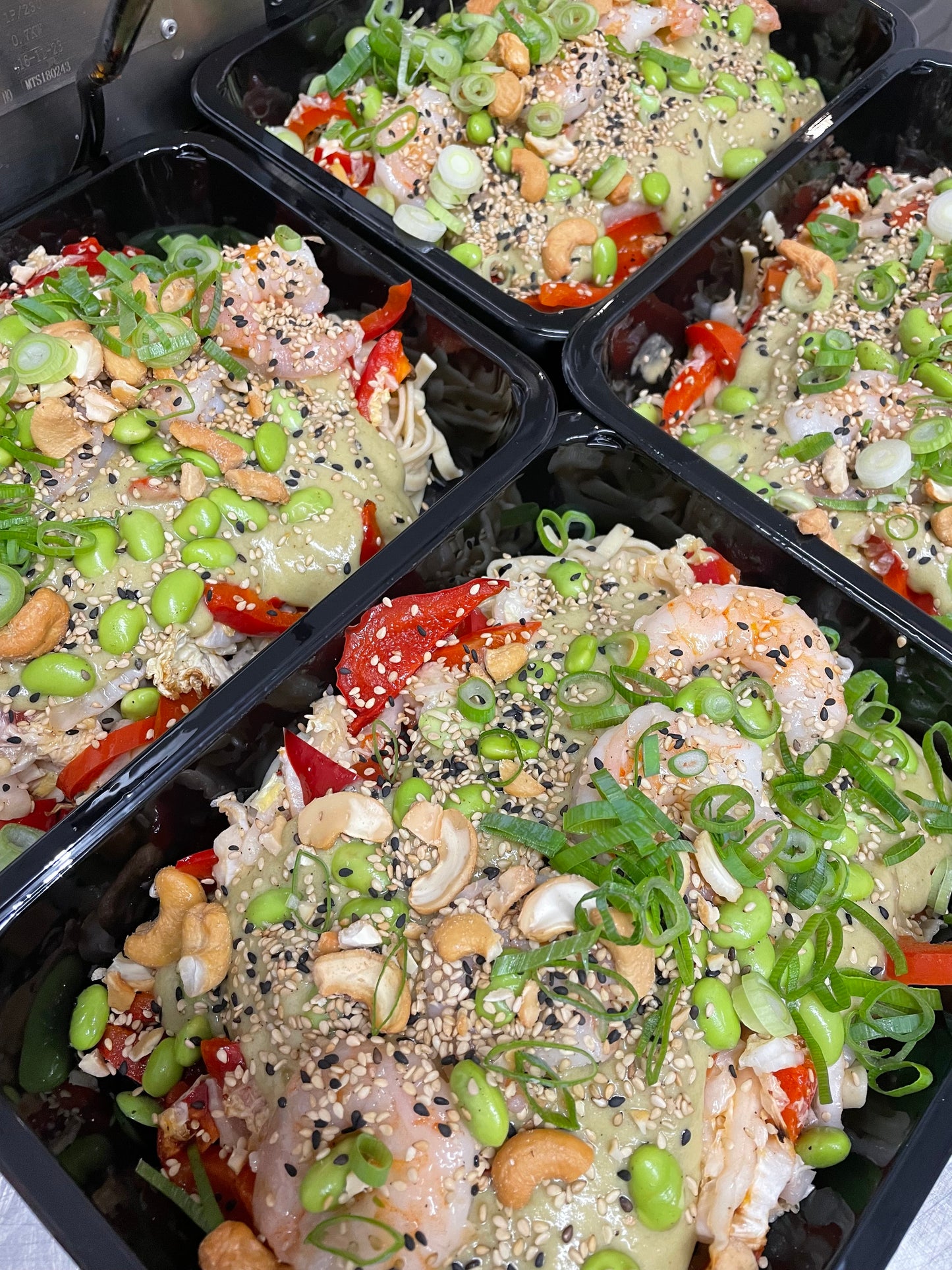 Maandag meal 3 - Scampi Tom Kha Kai