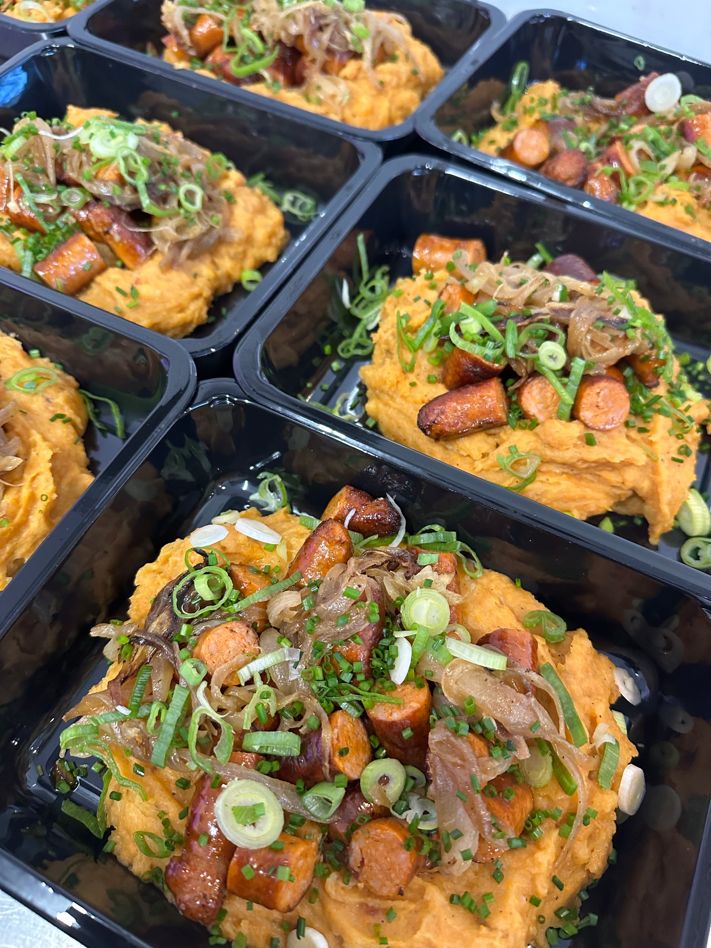 Maandag meal 4 - Kip Chipolata Sweet Potatopuree