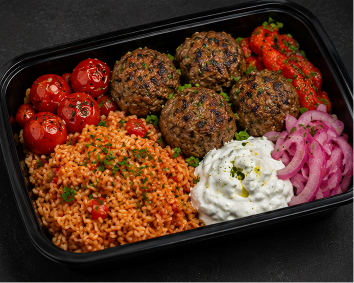 Maandag Meal 2 - Turkish Köfte
